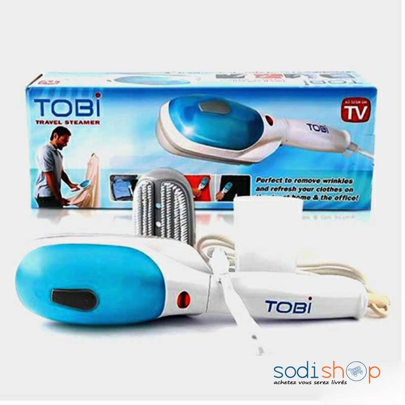 Defroisseur à Vapeur Electrique Pour Vêtement - Tobi Travel Steamer ABD00230