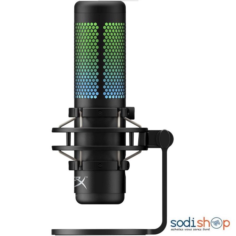 Microphone HyperX Son Omnidirectionnelle avec Filtre Anti-Pop Indicateur LED SODIEXP01D – Image 2