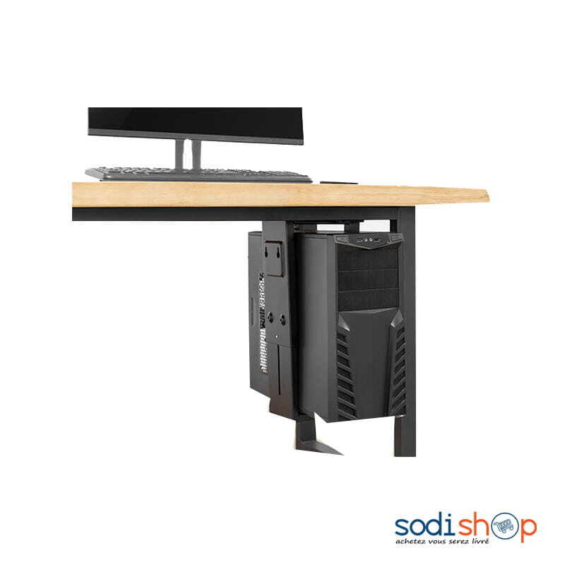 Support Universel Pour Unité Centrale Ordinateur - CPU Holder SH CP6 Rotation 360° DOUC00214