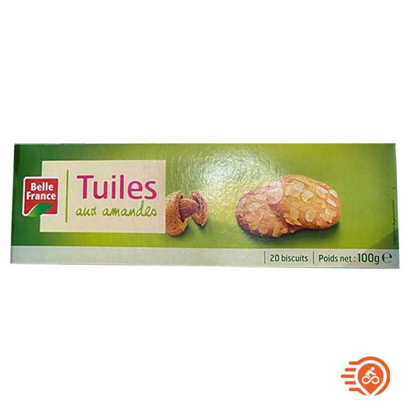 Tuiles aux Amandes Belle France - 20 Biscuits 100g MRM00229