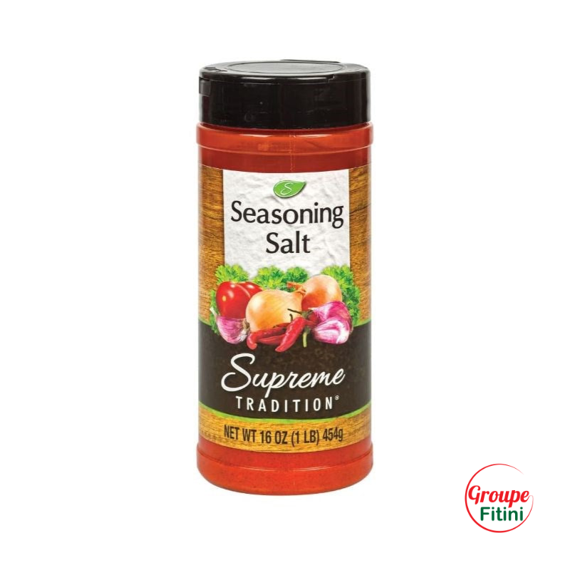 SEASONING SALT 454G SUPREME TRADITION SEL FTM00228