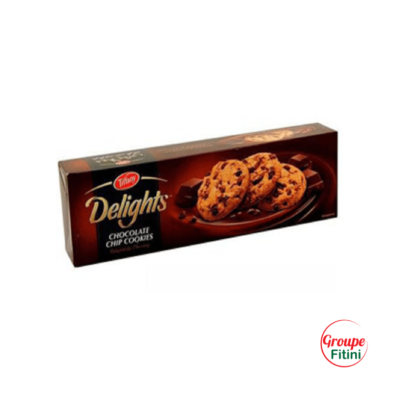TIFFANY CHOCOLATE CHIP COOKIES DELIGHTS 100G FTM00228