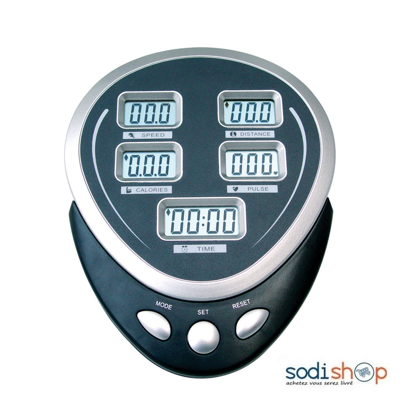 Vélo Orbitrac Elliptique Sport Multifonction - Equipement de Fitness Cardio 4 Tiges MEM00231 – Image 2