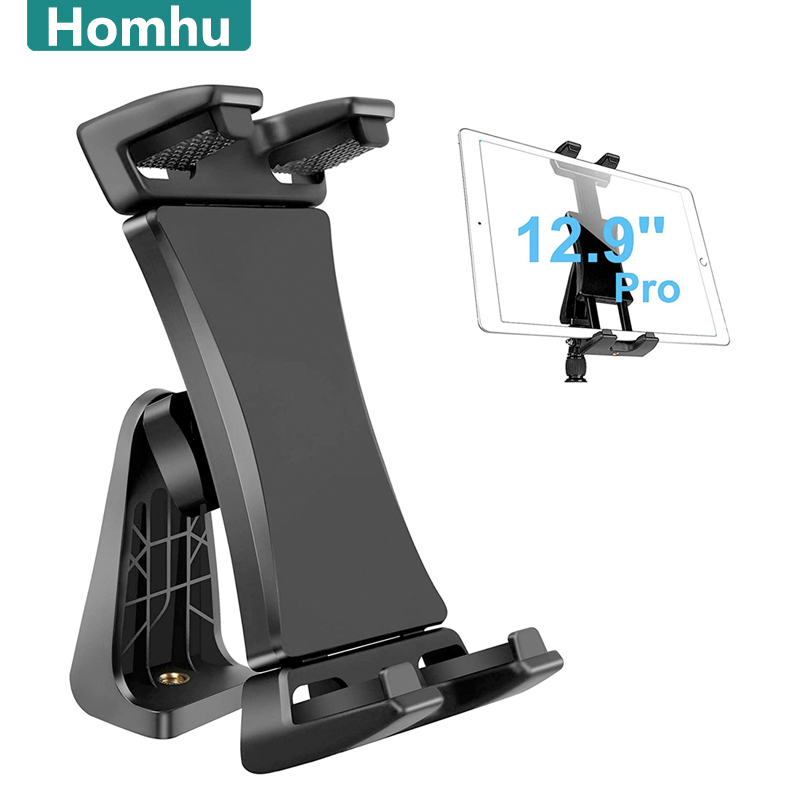Trépied universel pour tablette et téléphone, support rotatif à 360 °, pince pour iPad Mini Air Pro 12.9 Xiaomi Huawei Pad Vlog pied pour tablette AI0001 – Image 7
