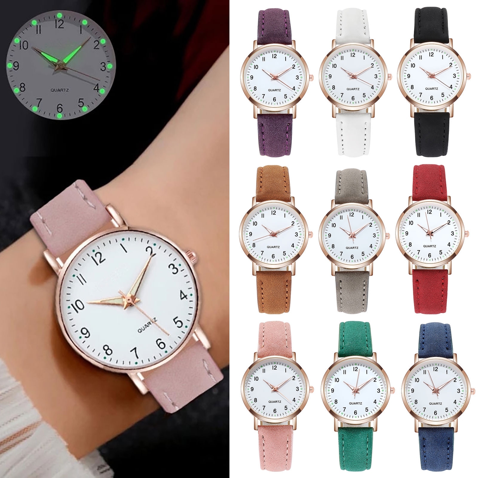 Montre à quartz rétro Shoous pour femme, célèbre marque de luxe pour femme, montre pour femme AI0001 – Image 3