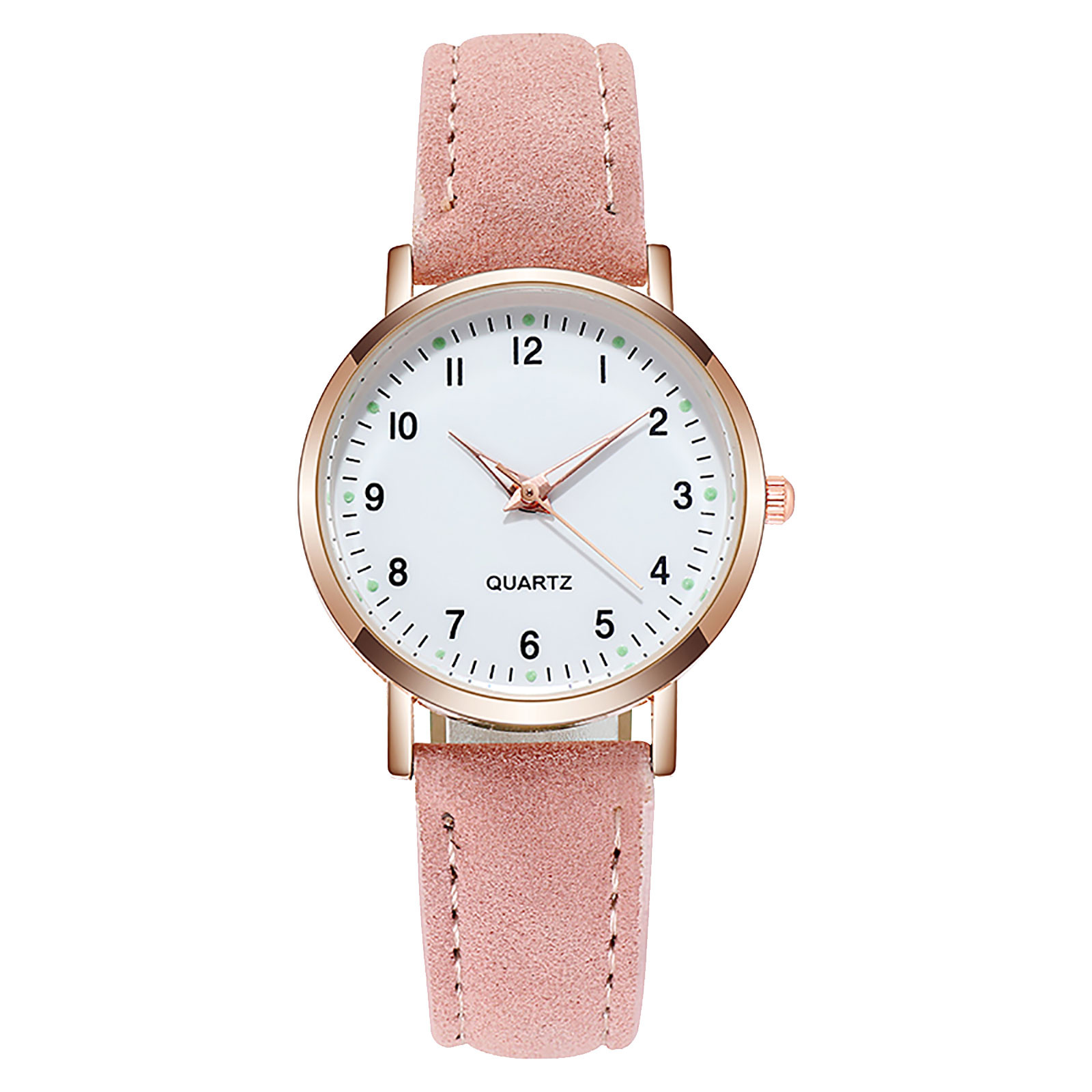Montre à Quartz Shoous pour Femme, Petite Montre-Bracelet Décontractée, Vert, Rose, Rouge, Dames, Horloges, Dropshipping AI0001 – Image 2