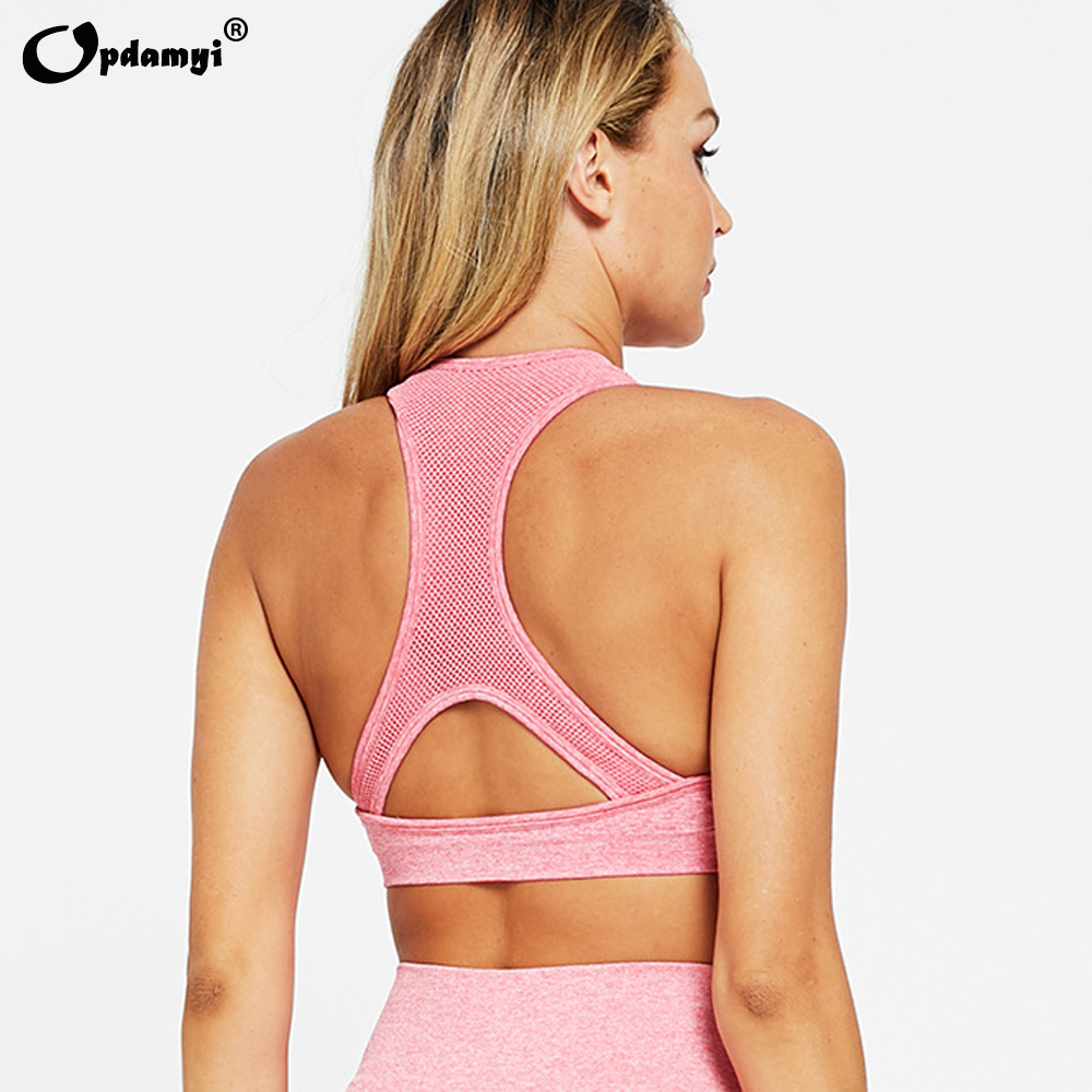 Ensemble de Yoga sans couture pour femmes, soutien-gorge, short de Sport, taille haute, sous-vêtements, pour la course à pied AI0001 – Image 3