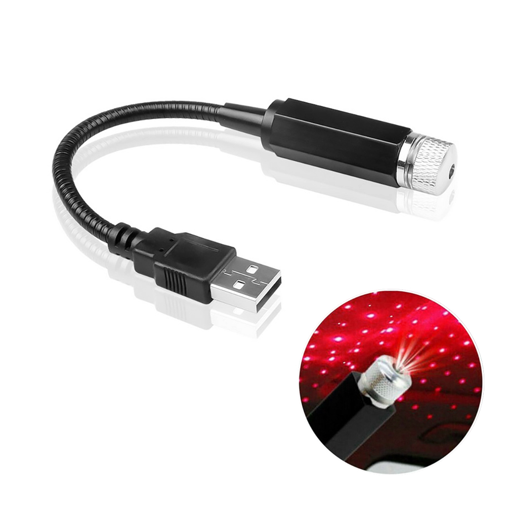 Veilleuse LED ciel étoilé romantique, USB, lampe de budgétaire 62 Galaxy Star, décoration de plafond de voiture, Plug and Play, 5V AI0001 – Image 2