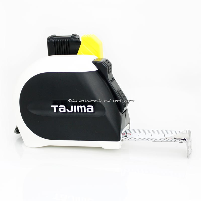 TaJIma – ruban adhésif en acier de 5.5 mètres de long, règle à griffe magnétique de 5.5 m, avec boucle de sécurité de 25mm de large, 1001-1900 AI0001 – Image 2