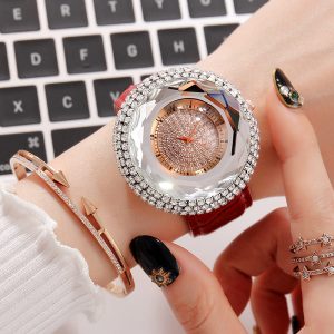 Montre habillée en biscuits blanc pour femme, montre-bracelet à quartz pour femme, bracelet en cuir, luxe, mode décontractée, 2020 AI0001