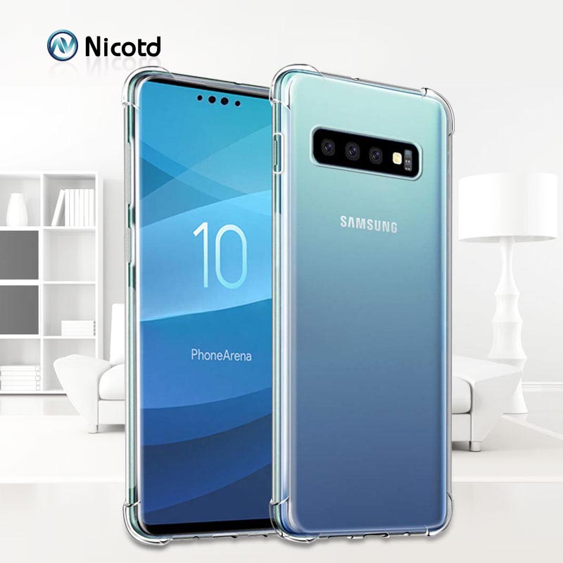 Coque arrière souple en TPU pour Samsung Galaxy, compatible modèles S10 Plus, S10, S10e, M30, A50, A30, A10, M20, A8s AI0001