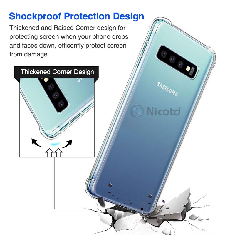 Coque arrière souple en TPU pour Samsung Galaxy, compatible modèles S10 Plus, S10, S10e, M30, A50, A30, A10, M20, A8s AI0001 – Image 5