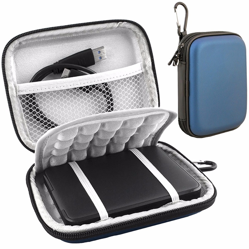 Sac de transport de disque dur externe 2.5 résistant aux chocs pour WD My passeport Ultra Slim Essential WD Elements SE 500 go 1 to 2 to AI0001 – Image 4