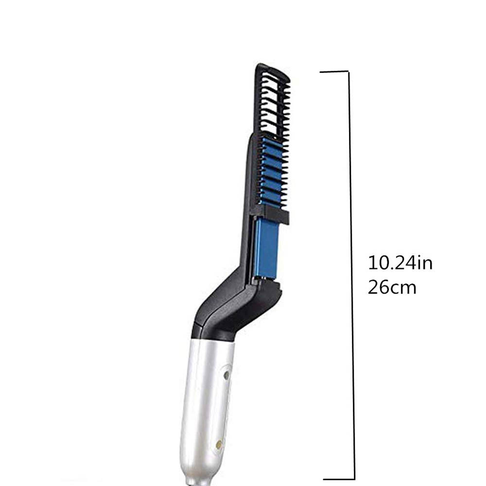 US WARECertificates-Lisseur de barbe rapide pour hommes, peigne styler multifonctionnel, bigoudi à friser, coiffeur électrique, outil de casquette de spectacle AI0001 – Image 4