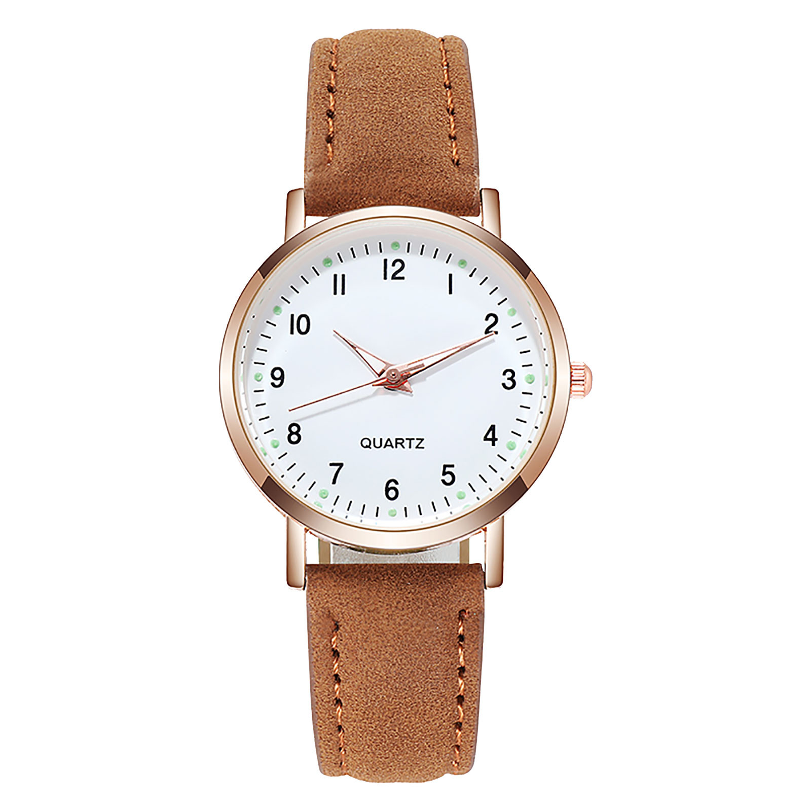 Montre à Quartz Shoous pour Femme, Petite Montre-Bracelet Décontractée, Vert, Rose, Rouge, Dames, Horloges, Dropshipping AI0001 – Image 3