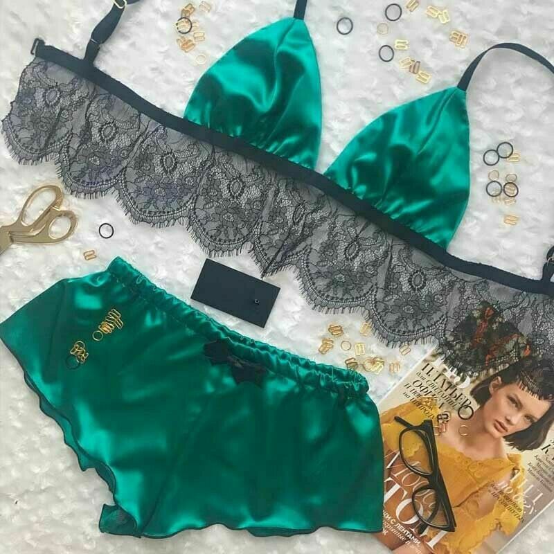Maillot de bain deux pièces en dentelle pour femmes, ensemble de sous-vêtements sexy, vêtements de plage, soutien-gorge d'été, bustier, nuisette, vêtements de nuit, bain trempé AI0001 – Image 4