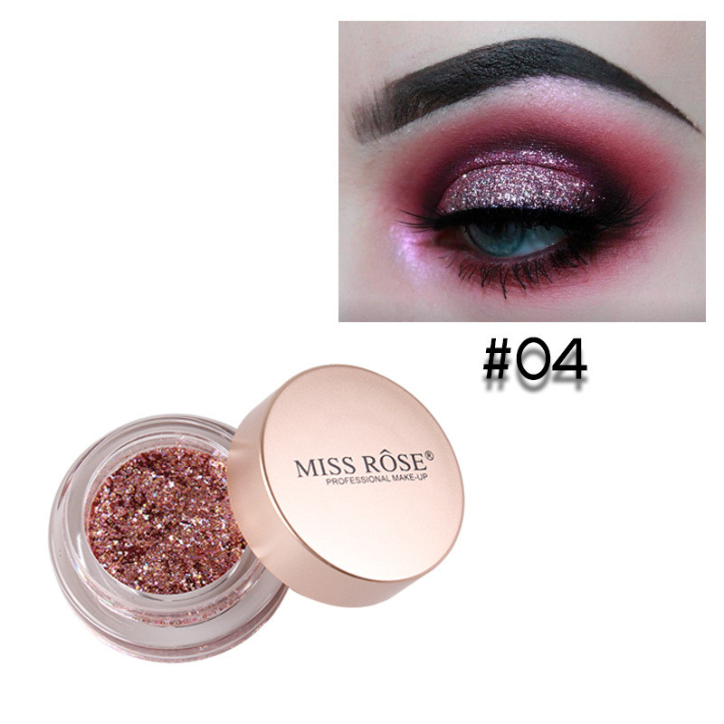 Miss Rose-Palette de 10 fards à barrage, pigment pailmétrage, poudre portable, maquillage, TSLM2 AI0001 – Image 6