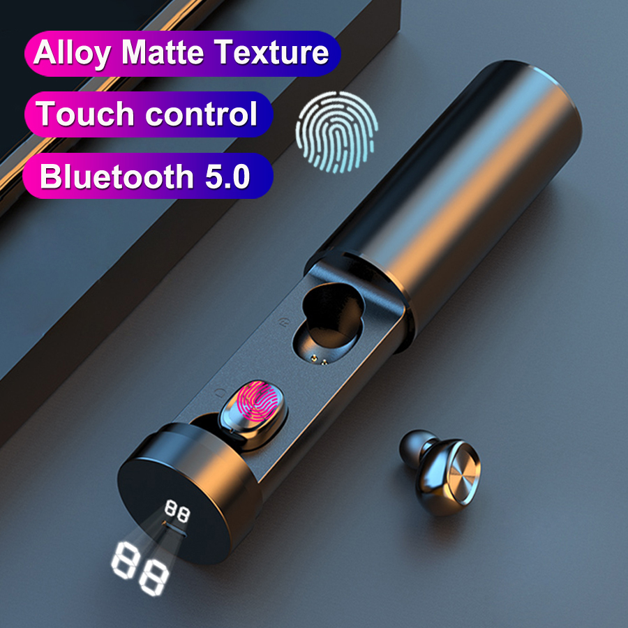 B9 TWS-Écouteurs Bluetooth 5.0 Sans Fil 8D HIFI, Oreillettes de dehors, Micro, Jeu, Musique, Casque pour Xiaomi, Samsung, Huawei AI0001 – Image 7