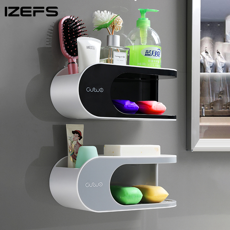 IZEFS-Boîte de rangement sans poinçon pour la maison, boîte de proximité avec crochets, support multifonction, accessoires pour la maison, produit HOProduct AI0001 – Image 7