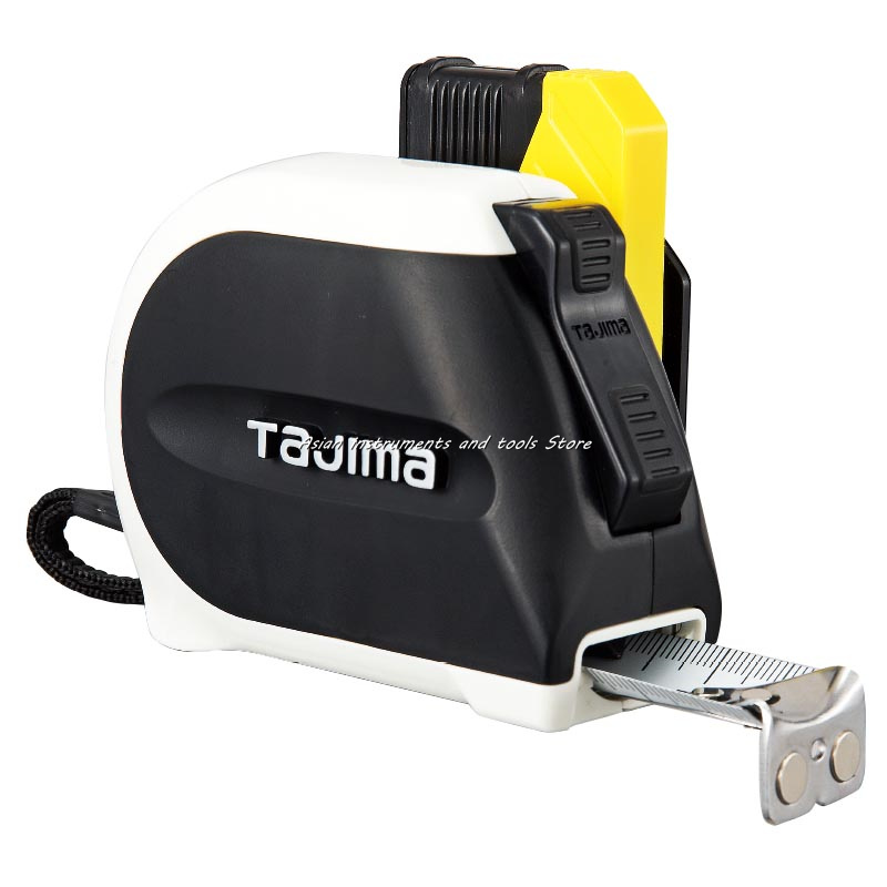 TaJIma – ruban adhésif en acier de 5.5 mètres de long, règle à griffe magnétique de 5.5 m, avec boucle de sécurité de 25mm de large, 1001-1900 AI0001 – Image 6