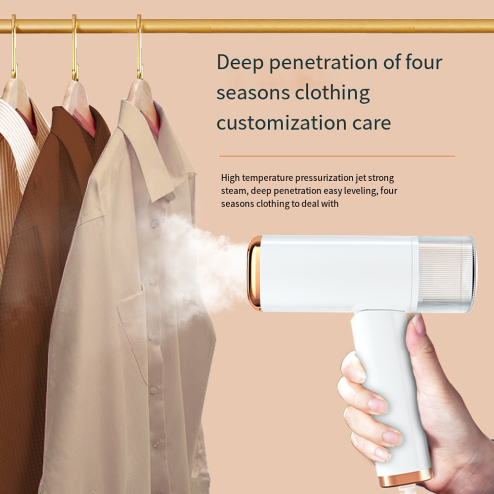 Déterminer le fer à repasser à vapeur, chauffage rapide, dissolvant de déformage, fer à repasser à vapeur blanc pour vêtements ménagers, pour le voyage, 1000W AI0001 – Image 6
