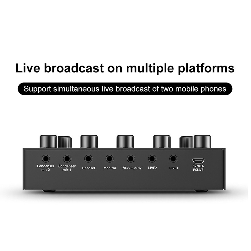 Professional Podcast Music Studio Record Karaoke Concentrated Microphone Game Live Broadcast KTV Sound Card Kit Streaming Microphone Best USB condenser microphone AI0001 – Image 2