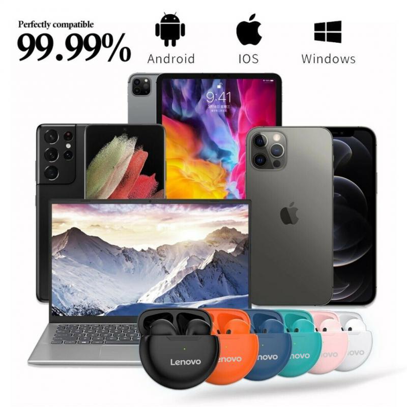 Lenovo-Écouteurs Sans Fil Bluetooth 5.0 TWS Air Pro 6, Oreillettes à Commande Tactile, Hifi, pour le dehors, avec Réduction du Bruit, d'Origine AI0001 – Image 3