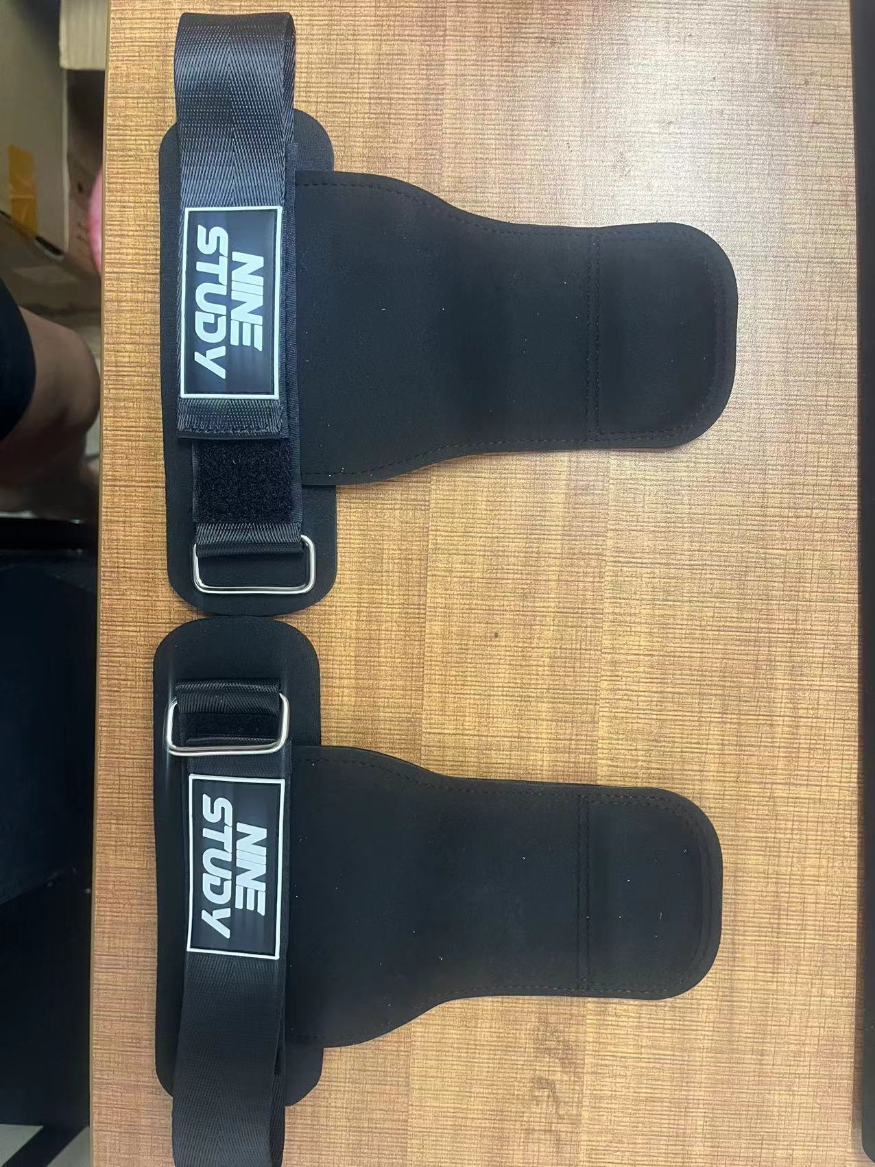 Gants de gymnastique en microcarence, 1 paire, pour lever les côtes, pour Crossfit, ceinture coordonnante, coussinets de protection de la l'hypothèse, réversibles AI0001 – Image 5