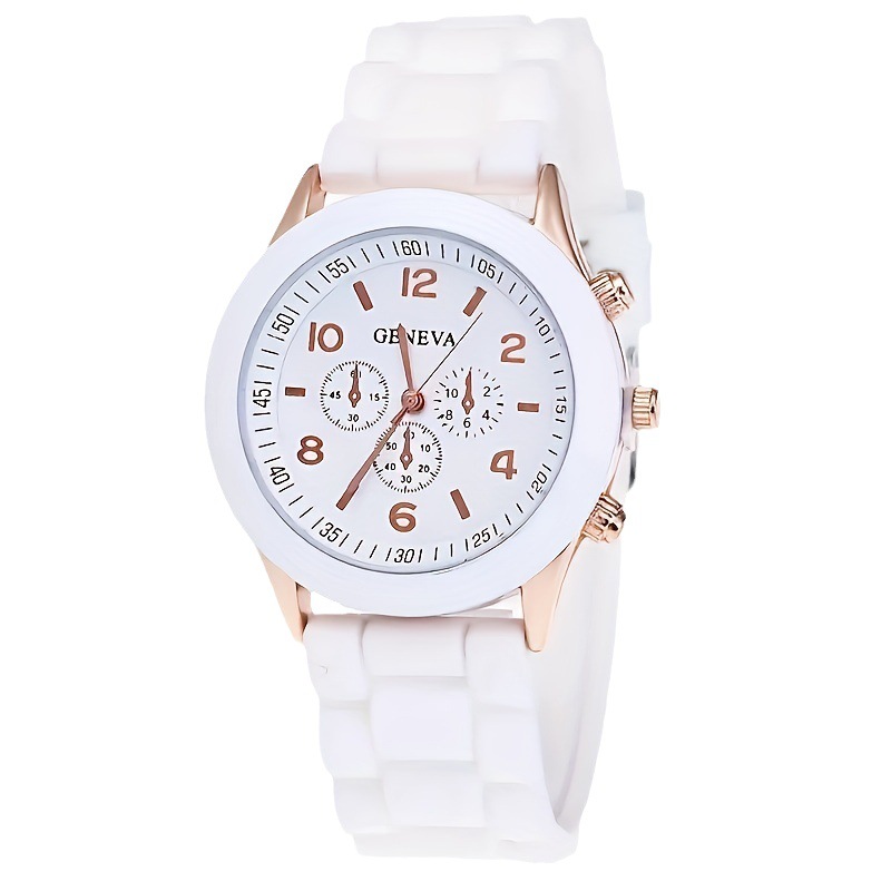 Ensemble de montre-bracelet à quartz pour femme, bague, collier, boucles d'oreilles, bracelet, coeur, papillon, bijoux pour femme, noir, mode de luxe, 5 pièces, 6 pièces AI0001 – Image 2
