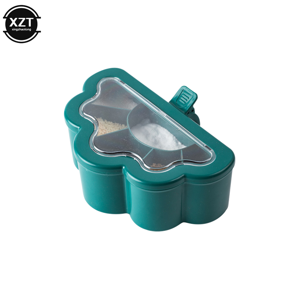 Boîte d'Assaisonnement 6 en 1, Sucrier Belle, Salière, Épice, Pot de Rangement, Gadget, Accessoire de Cuisine, Récipient à Condiments AI0001 – Image 7