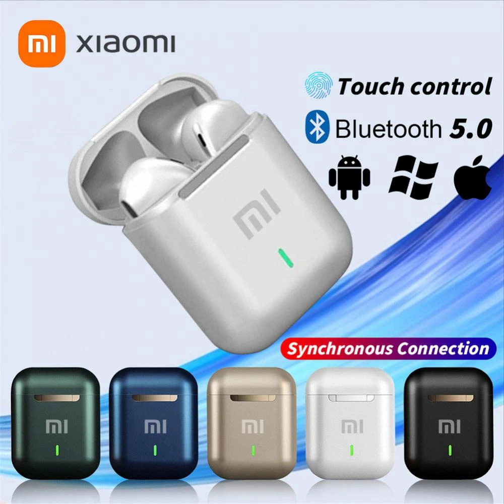 Xiaomi-Écouteurs intra-auriculaires sans fil J18, HiFi, stéréo avec microphone, Bluetooth, tactile, étanche, antibruit, divers écouteurs AI0001 – Image 6