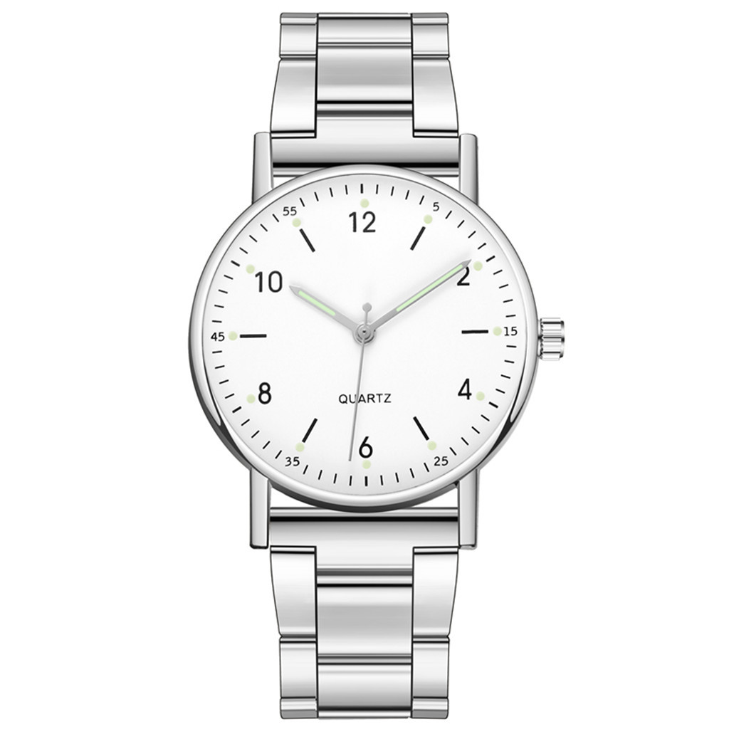 Montre à quartz haut de gamme pour femme, acier inoxydable, cadran Shoous, montre-bracelet de loisirs, style simple à la mode AI0001 – Image 2