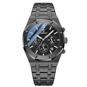 Chenxi – montre-bracelet à Quartz pour hommes, marque de luxe, étanche, en acier inoxydable, à la mode AI0001