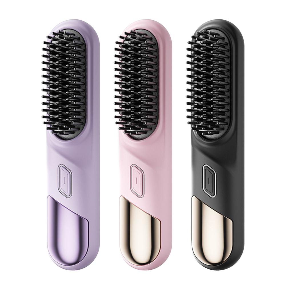 Peigne sans fil pour cheveux raides, Ion négatif, Portable, Soins capillaires, Coiffure, Rapide, Rechargeable, Outils de beauté AI0001 – Image 6