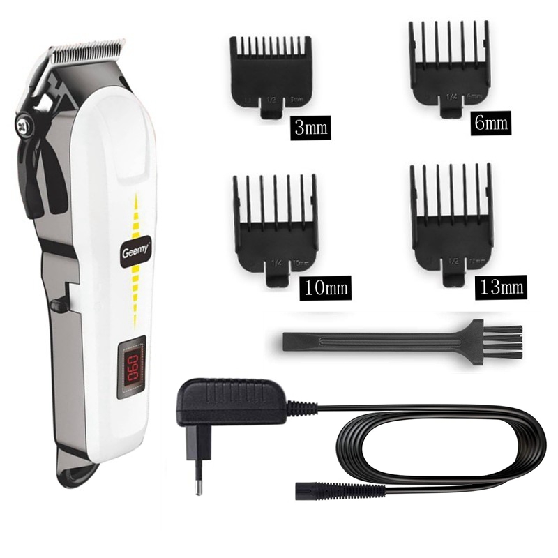 GeCaroline-Tondeuse à cheveux électrique sans fil pour hommes, machine à couper les cheveux aste, tondeuse à barbe et à cheveux professionnelle réglable, originale AI0001 – Image 3