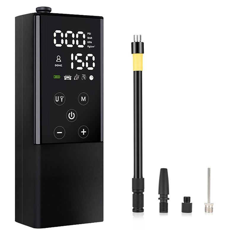 Pompe à air portative plus rapide de Compressor-2X d'air de gonfleur d'opathie 4000Mah et 150PSI sans fil électrique pour la moto de voiture AI0001 – Image 7