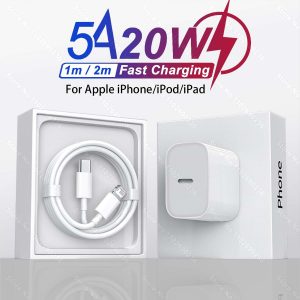 Chargeur rapide USB de type C pour For Apple, accessoires de câble de charge, 20W, iPhone 14 13 12 11 Pro Max Plus X Poly XS 13 12 Mini AI0001