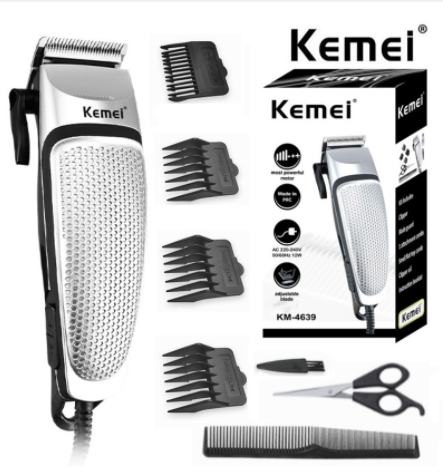 Kemei Pas Cher Électrique Tondeuse À Cheveux Salon Professionnel Tondeuse Usine PriceKM-4639 maquinas de cortar cabmirprofessionel AI0001