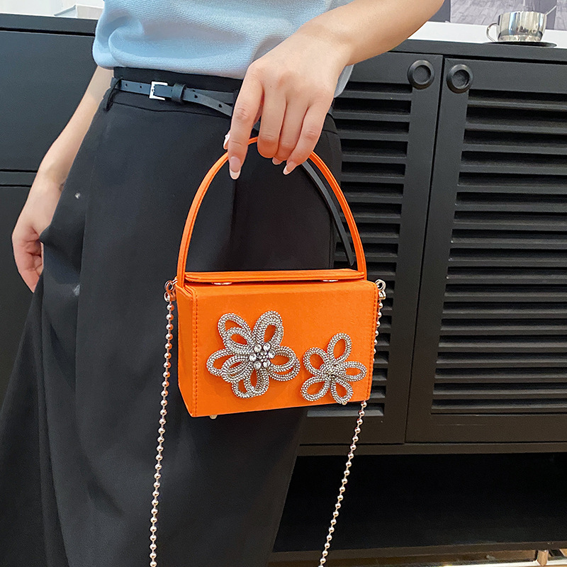 Sacs à bandoulière pour femmes, design de fleurs 3D, sac de luxe, sac de soirée, sacs à main initiés, 2023 AI0001 – Image 5