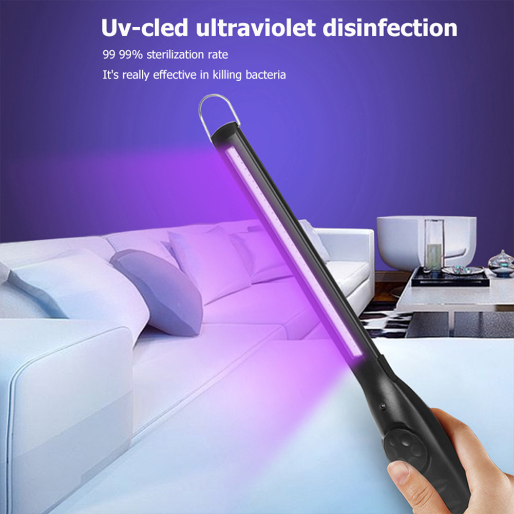 Portable UV-C Lampe Germicide UV Stérilisateur Désinfection Lumière LED Ultraviolet Désinfection Bâton Hôtel Garde-robe Maison Livres AI0001 – Image 7