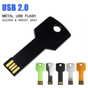 Clé USB en métal étanche, clé USB, clé USB, clé USB, capacité réelle, disque U, 128 Go, 64 Go, 32 Go, 16 Go, 8 Go, 4 Go AI0001
