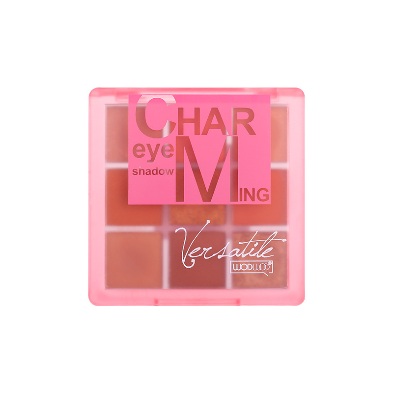 Palette de fards à barrage Charm Flow, Ins Scheming, Série rose nacré, 9 couleurs, Promotion bon marché, 256 AI0001 – Image 2
