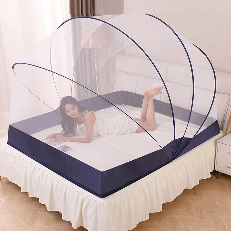 Moustiquaire portable en maille pliable pour adultes, tente de camping, lit, modifications, simple, respirant AI0001 – Image 5