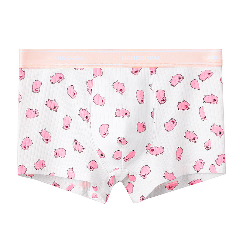 Bloom the love-Boxer en coton overpour hommes, sous-vêtements, callogging bien-être los slips zones bre hommes boxers Cuecas masculinas homme culotte M-3XL E088 AI0001 – Image 5