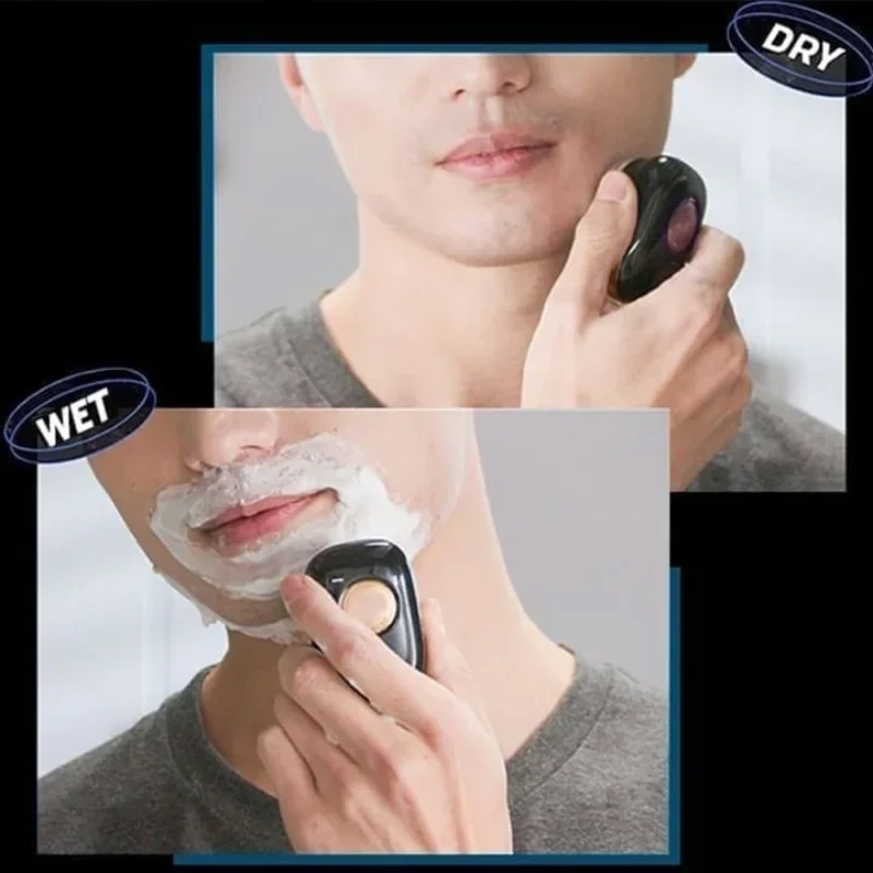 Mini rasoir électrique aste USB pour hommes et femmes, rasoir portable étanche, rasoir de voyage diversifié, modèle 2024 brillant amélioré AI0001 – Image 5