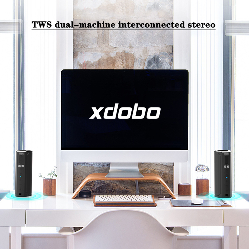 Xdobo-Haut-parleur Bluetooth sans fil, caisson de basses étanche extérieur IPX7, basse, colonne sonore portable, boîte centrale de musique, 1999 mAh, fore6600 AI0001 – Image 3
