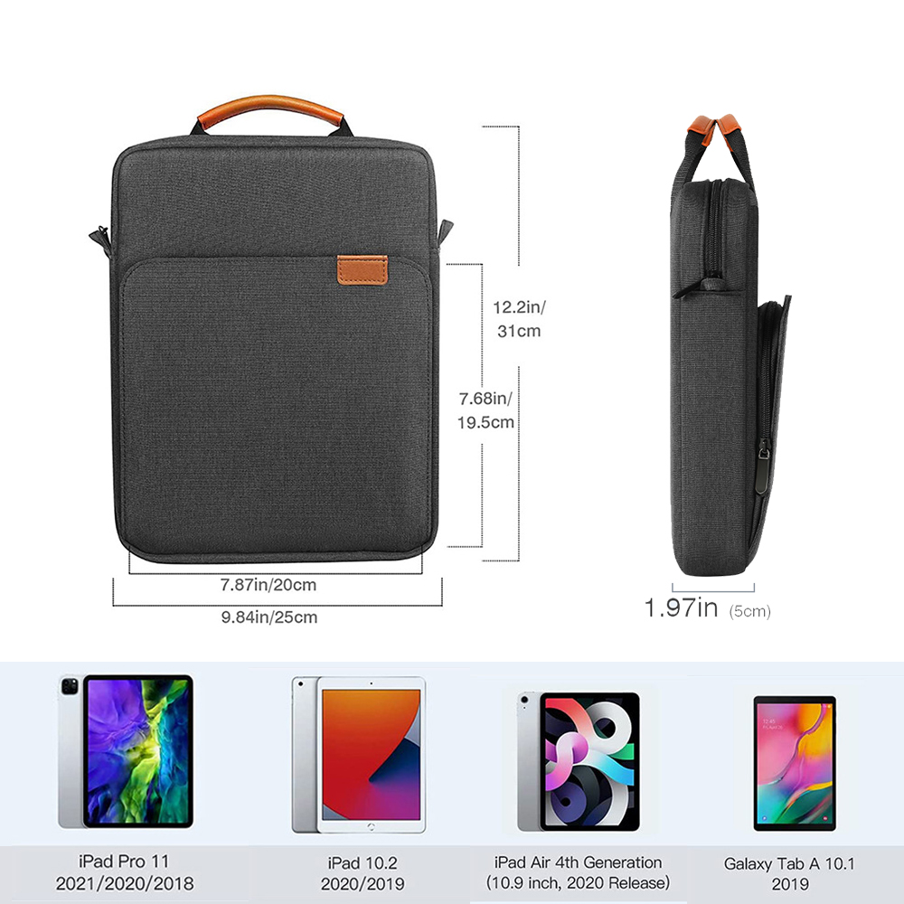 Sacoche de maquillage pour tablette, étui pour Samsung Galaxy Lite, Galaxy iPad Pro 11, 12.9, iPad Mini Air 9.7, 9-11 pouces, Macbook Air M1 AI0001 – Image 3