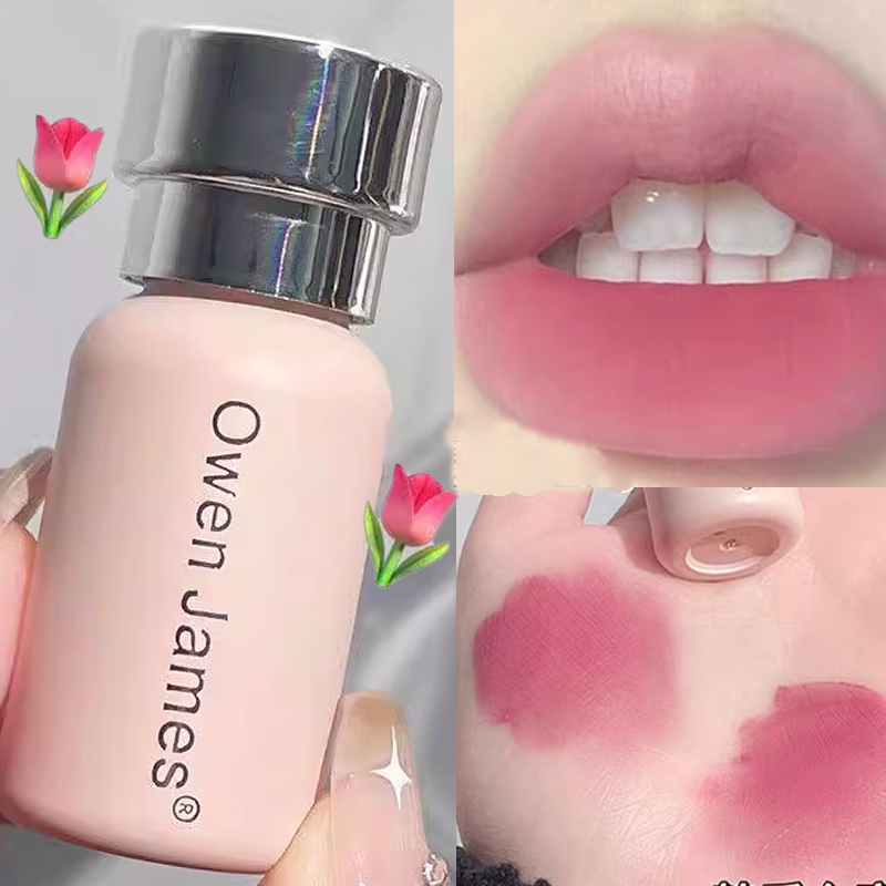 Rouge à Lèvres Brcorporelle Rose Velours Longue Tenue, Coupe Antiarina, Boue Jules, Nude, Rouge, Mousse, Crème, Solide, Facile à vitation, Teinte Cosmétique, 256 AI0001