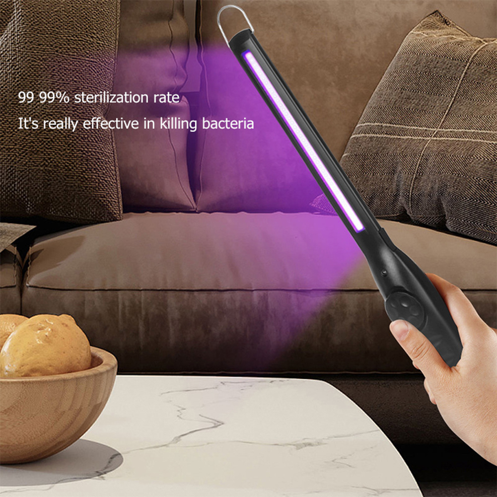 Portable UV-C Lampe Germicide UV Stérilisateur Désinfection Lumière LED Ultraviolet Désinfection Bâton Hôtel Garde-robe Maison Livres AI0001 – Image 4