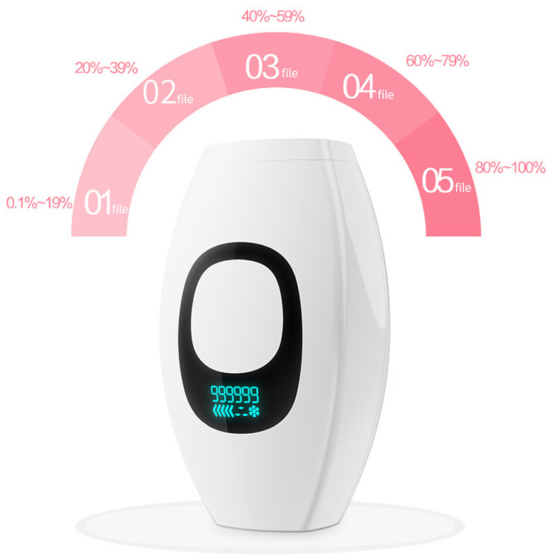 Épilateur laser indolore pour femmes, flash-épilateur LCD à impulsions en continu, 999999 AI0001 – Image 6